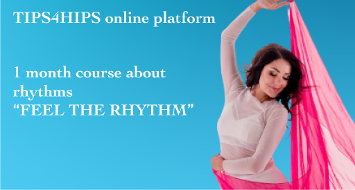 Feel the rhythm from TIPS4HIPS dance instructor throughout the course