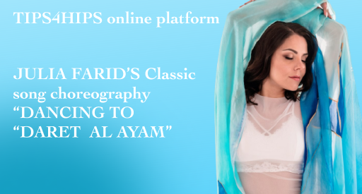 Julia Farid’s Classic song choreography  “Dancing to  “Daret  Al ayam”
